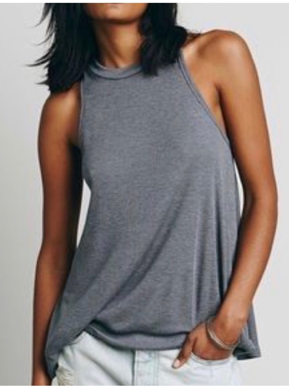 Free People “Mock Me” Tank Top Small